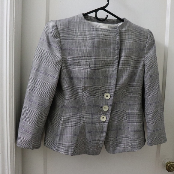 Armani Collezioni Plaid Blazer - Picture 6 of 6